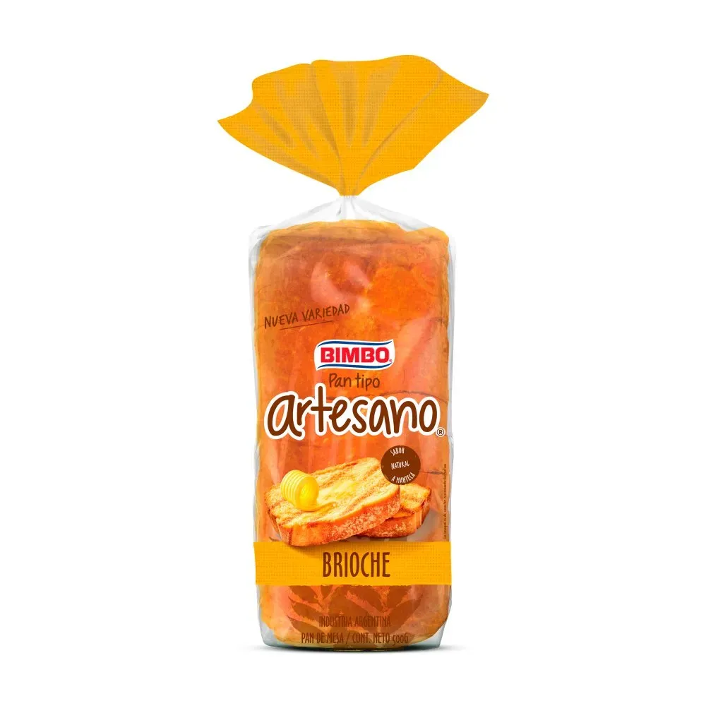 Pan Blanco Artesano Brioche