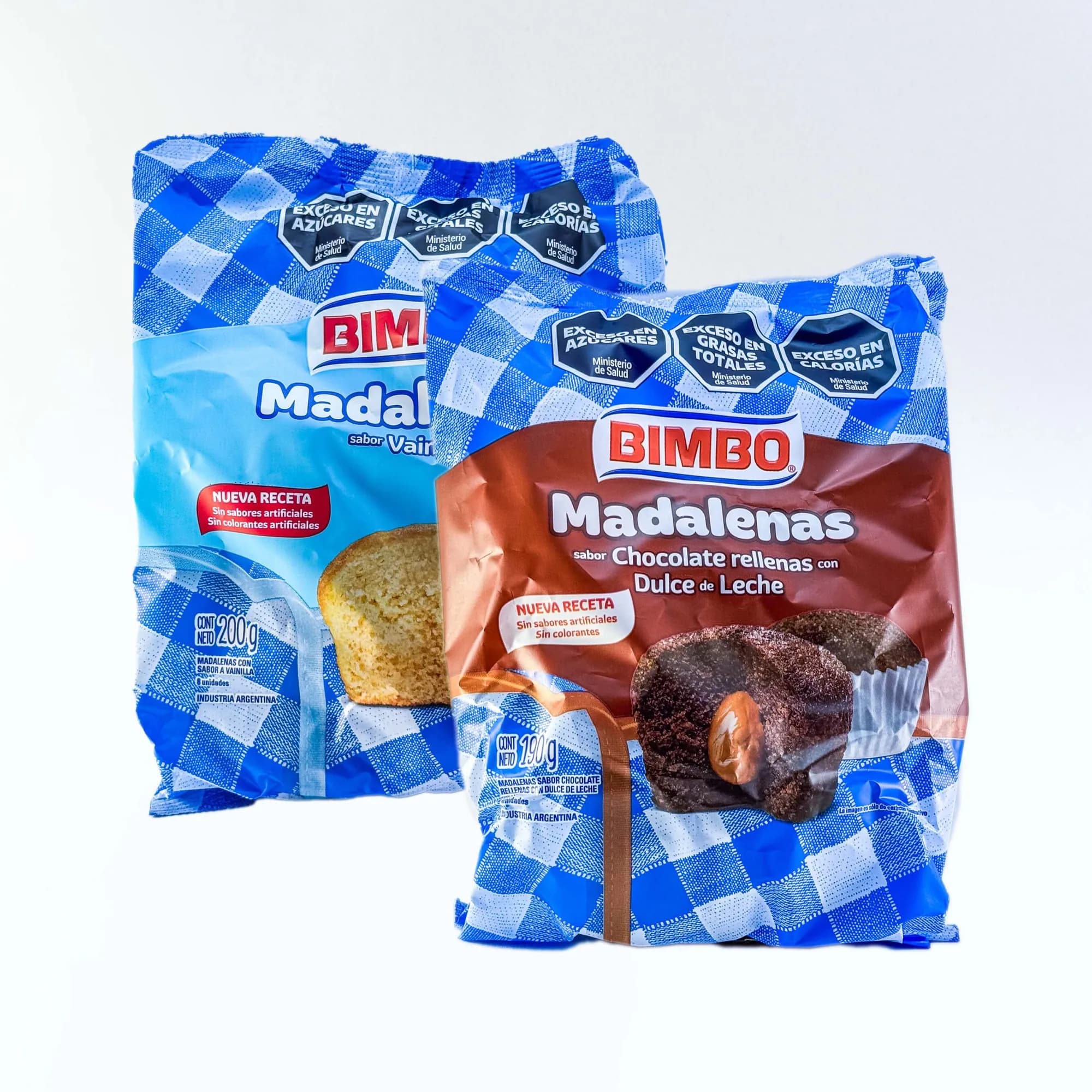 Madalenas Bimbo Varios sabores 