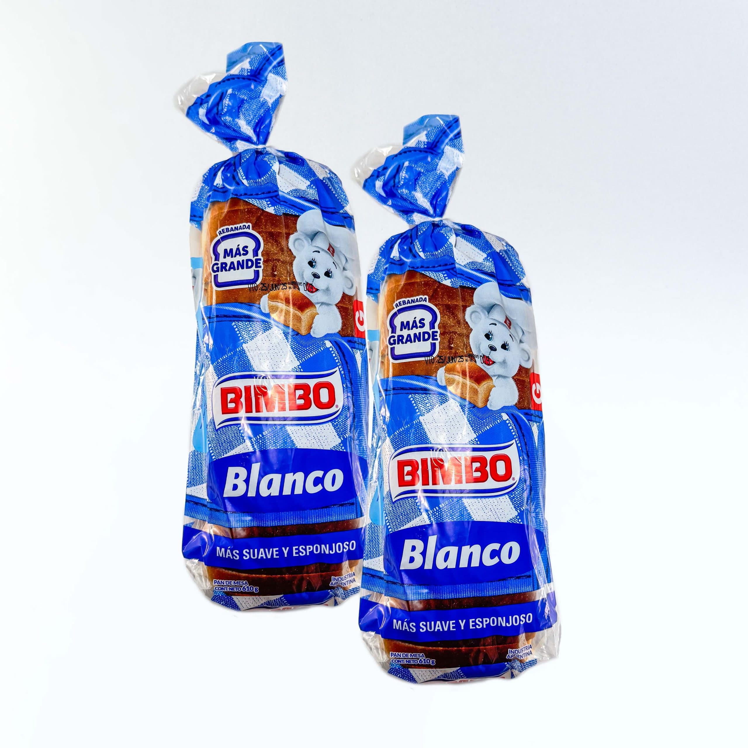 Pan Blanco Bimbo x 2
