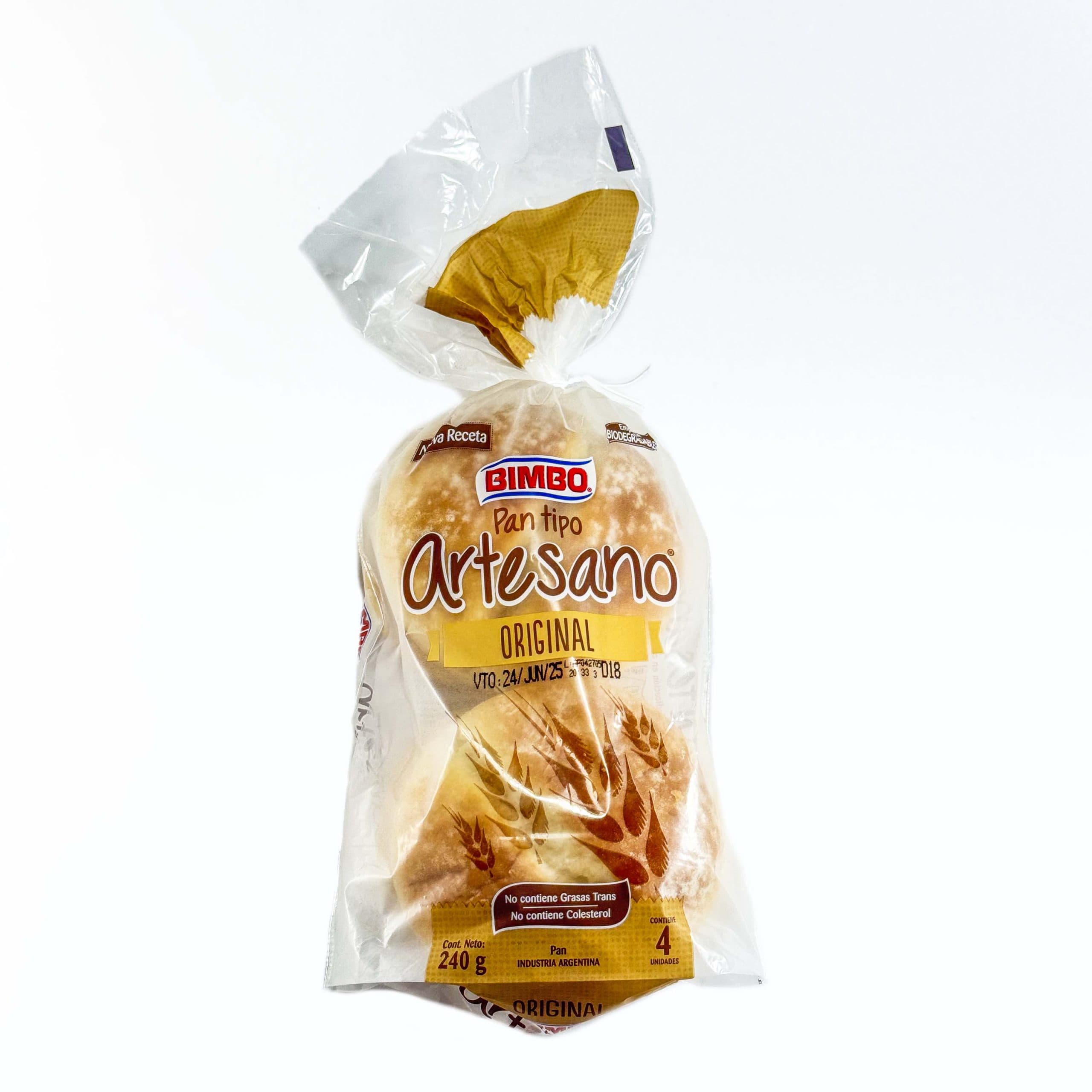 Pan Hamburguesa Artesano Bimbo