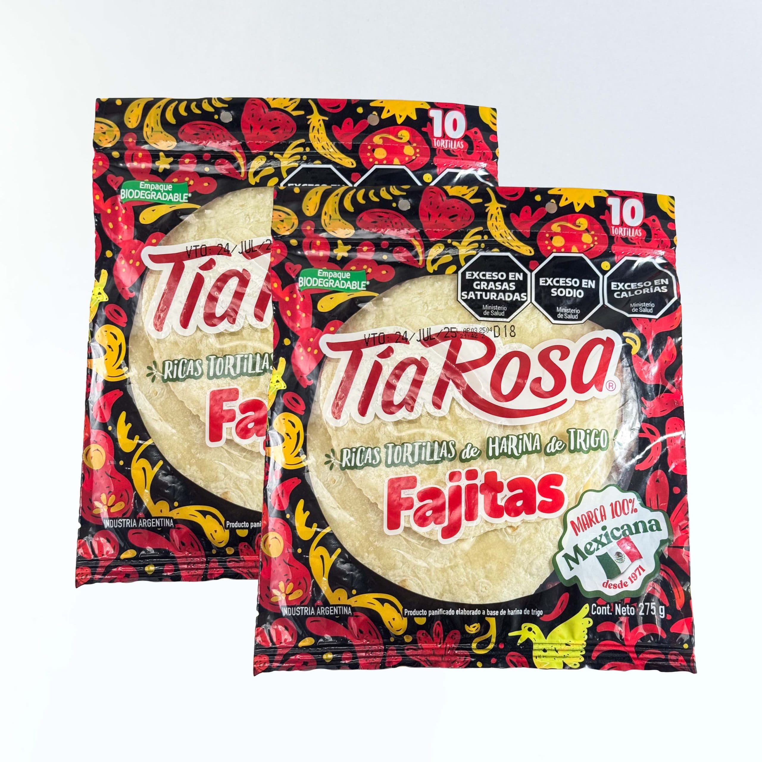 Tortilla de Trigo Tia Rosa x 2
