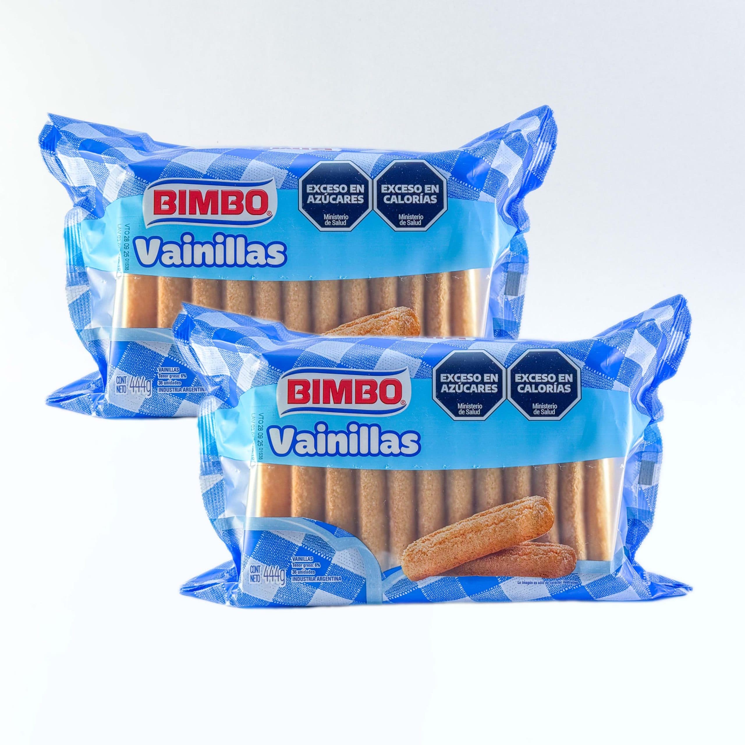 Vainillas Bimbo Plus - 444 grs. x 2