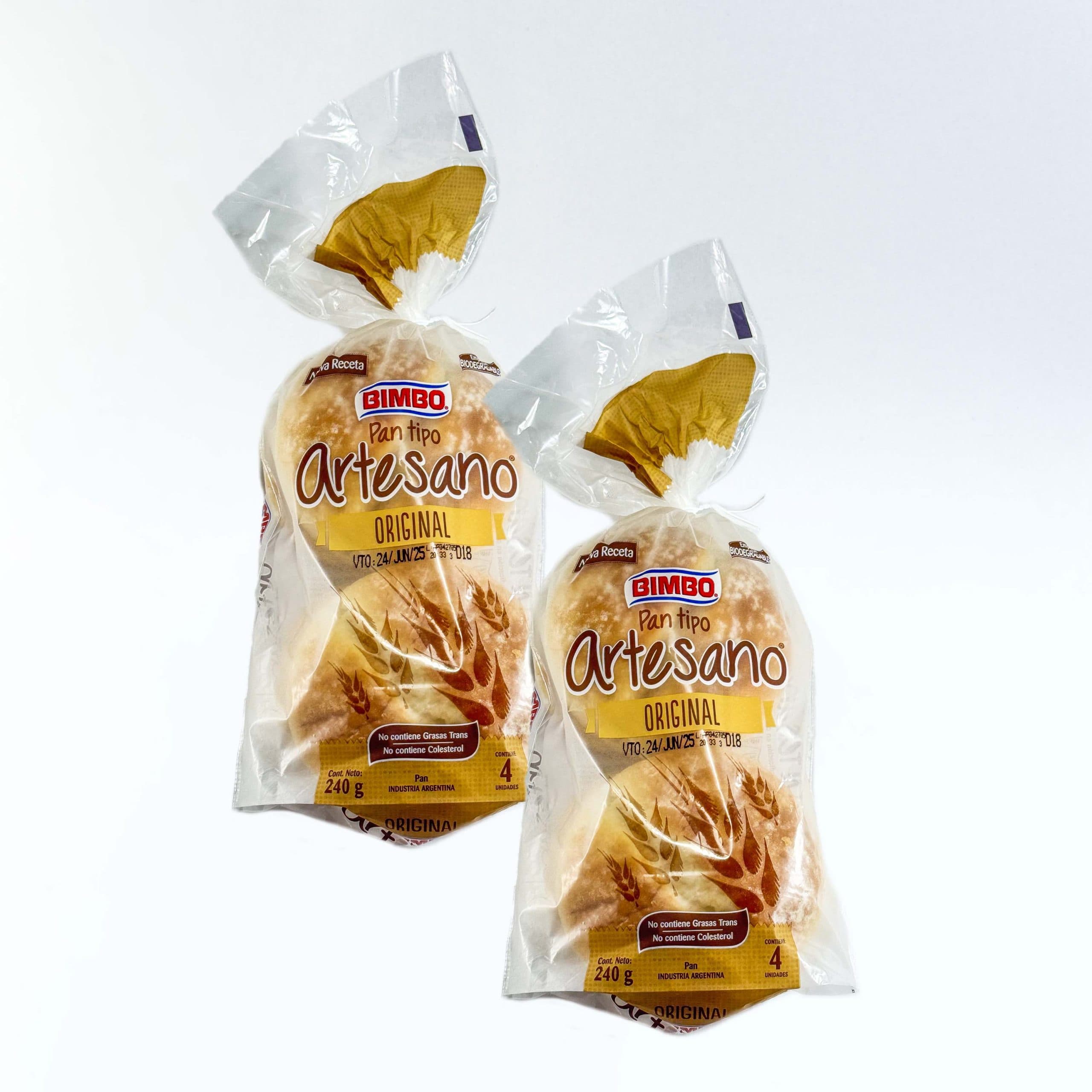 Pan Hamburguesa Artesano Bimbo x 2