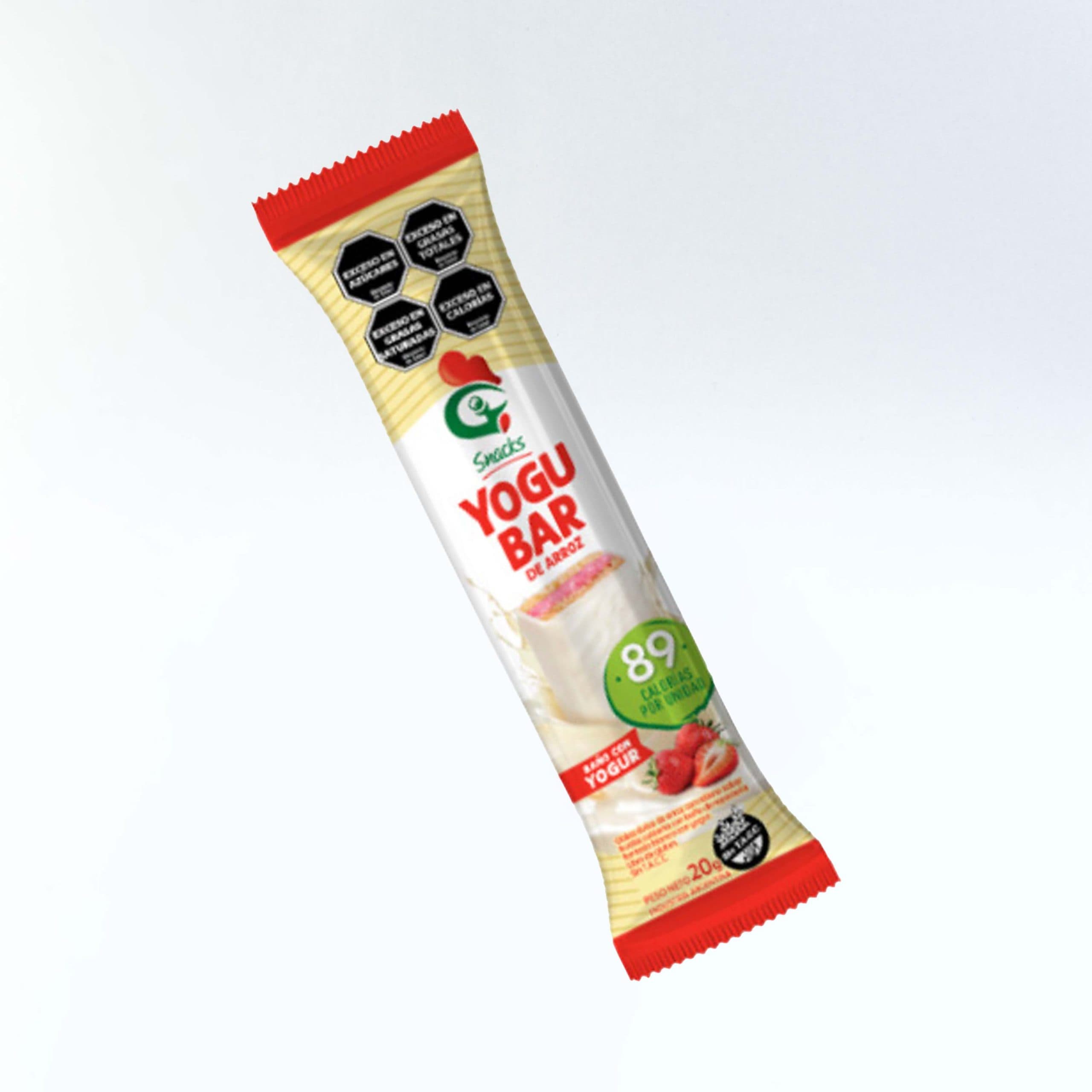 Barra de arroz Gallo (Yogubar frutilla) - Sin Tacc
