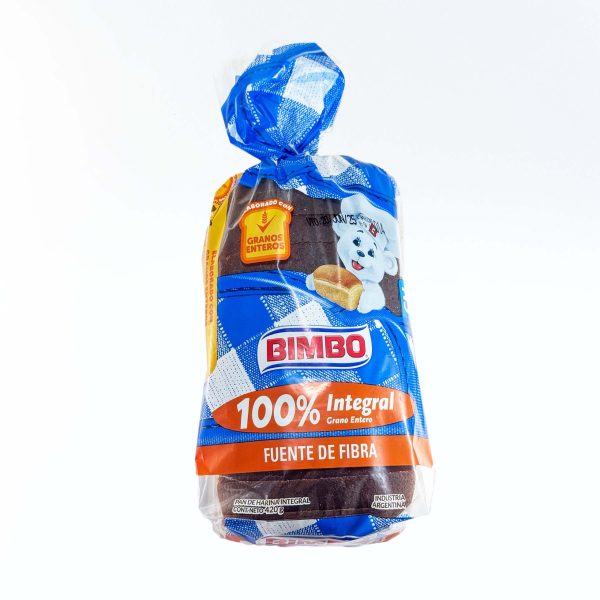 Pan Bimbo Integral - 380 grs.