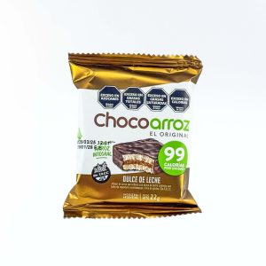 Chocoarroz Cubierto de Chocolate relleno con Dulce de Leche (Sin Tacc)