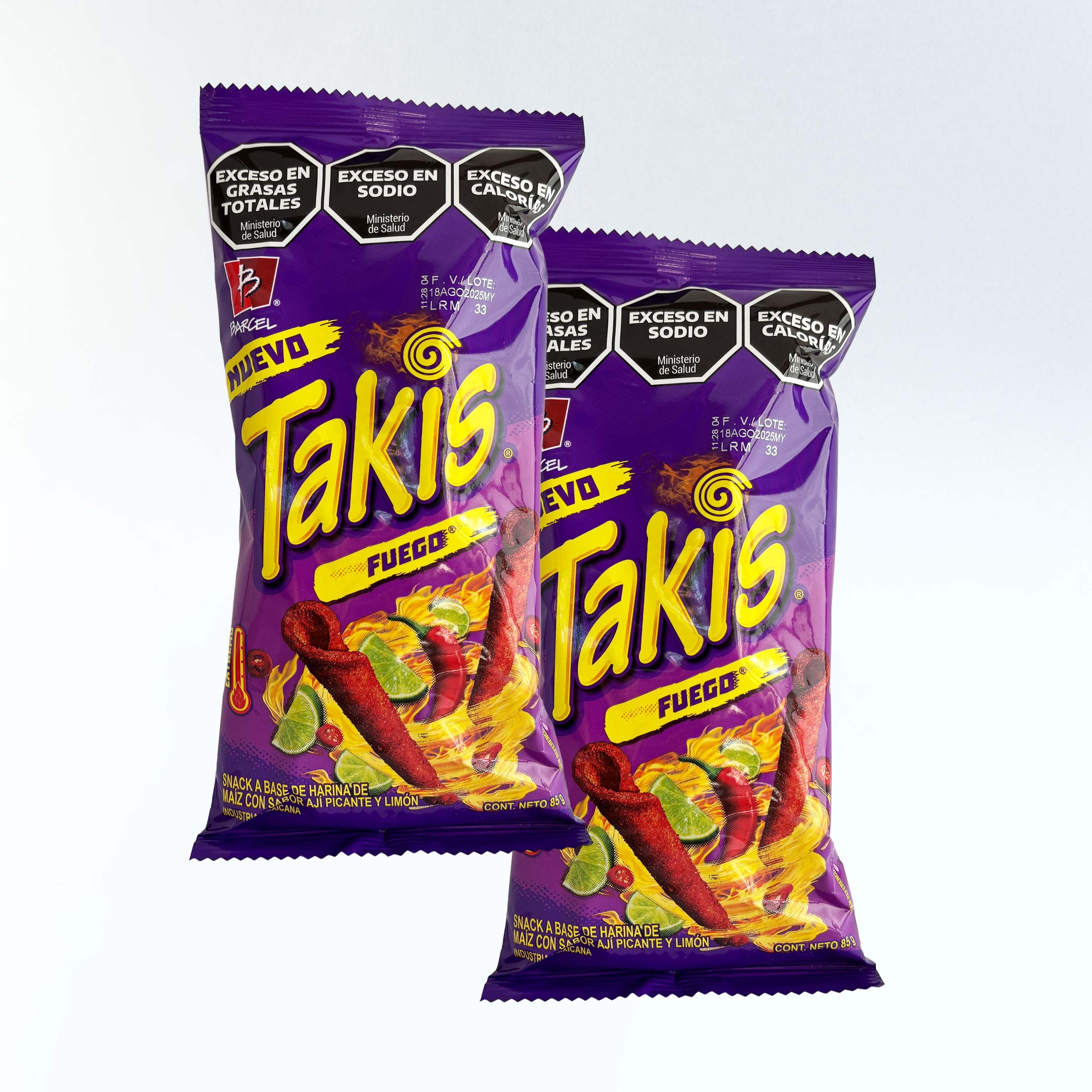 Takis Fuego x 2