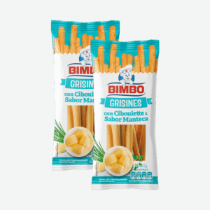 Grisines Bimbo con ciboulette y sabor manteca x2
